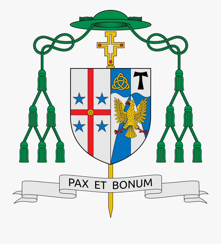 Christian Scroll Cliparts 22, Buy Clip Art - Coat Of Arms Of Bishop Julito Cortes, Transparent Clipart