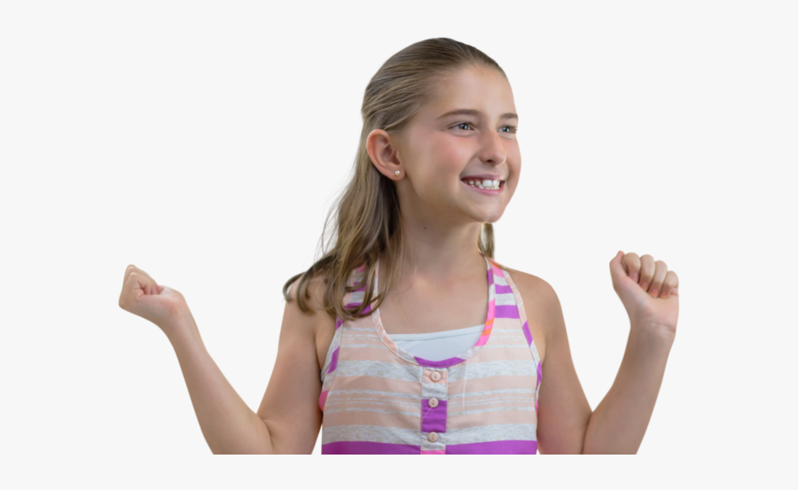 Happy Girl Png - Happy Young Girl Png, Transparent Clipart