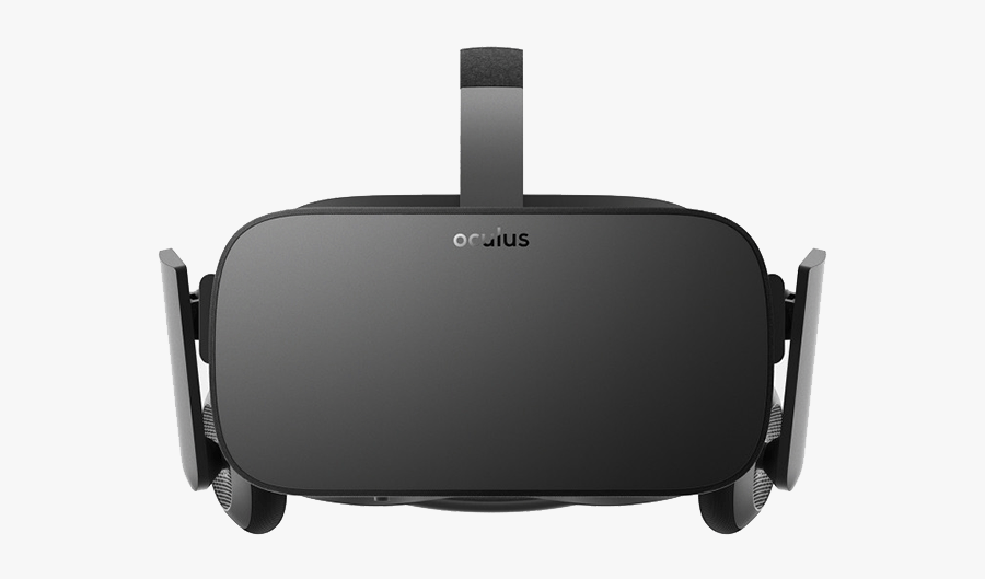 Oculus Rift Vr Headset Front View - Leap Motion Vr, Transparent Clipart