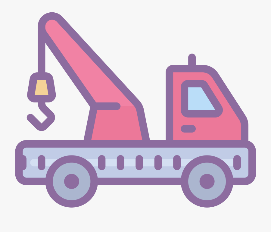 Tow Truck Icon - Shipping Icon Png Vector, Transparent Clipart