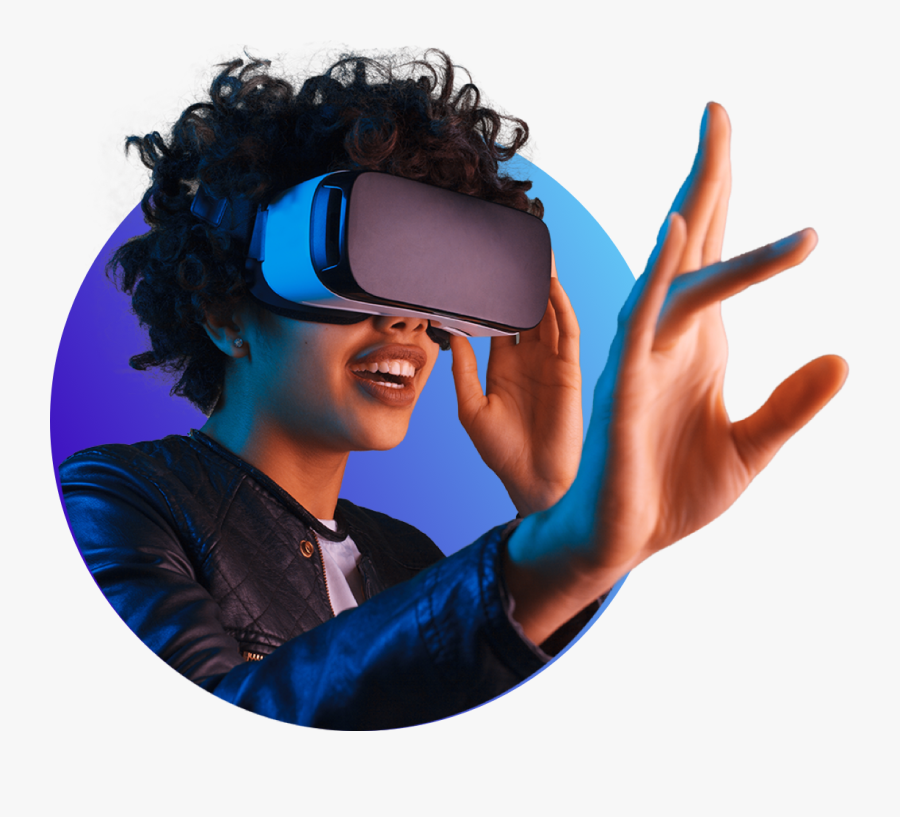 Augmented Reality Black Mirror Eyes, Transparent Clipart