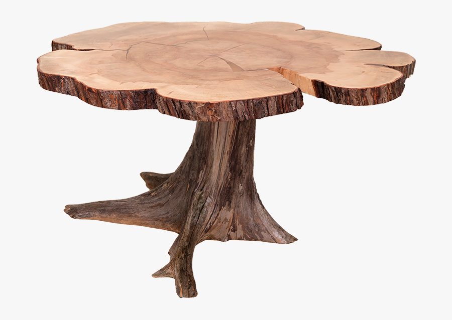 Live Edge Table - Coffee Table, Transparent Clipart