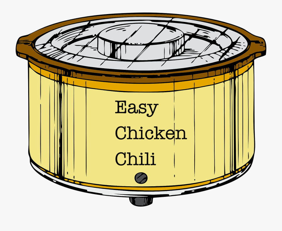 Crock Pot Coloring Page, Transparent Clipart