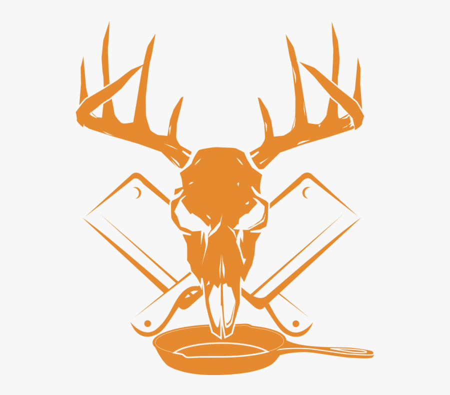 Home Cookin - Deer Skull And Arrows, Transparent Clipart