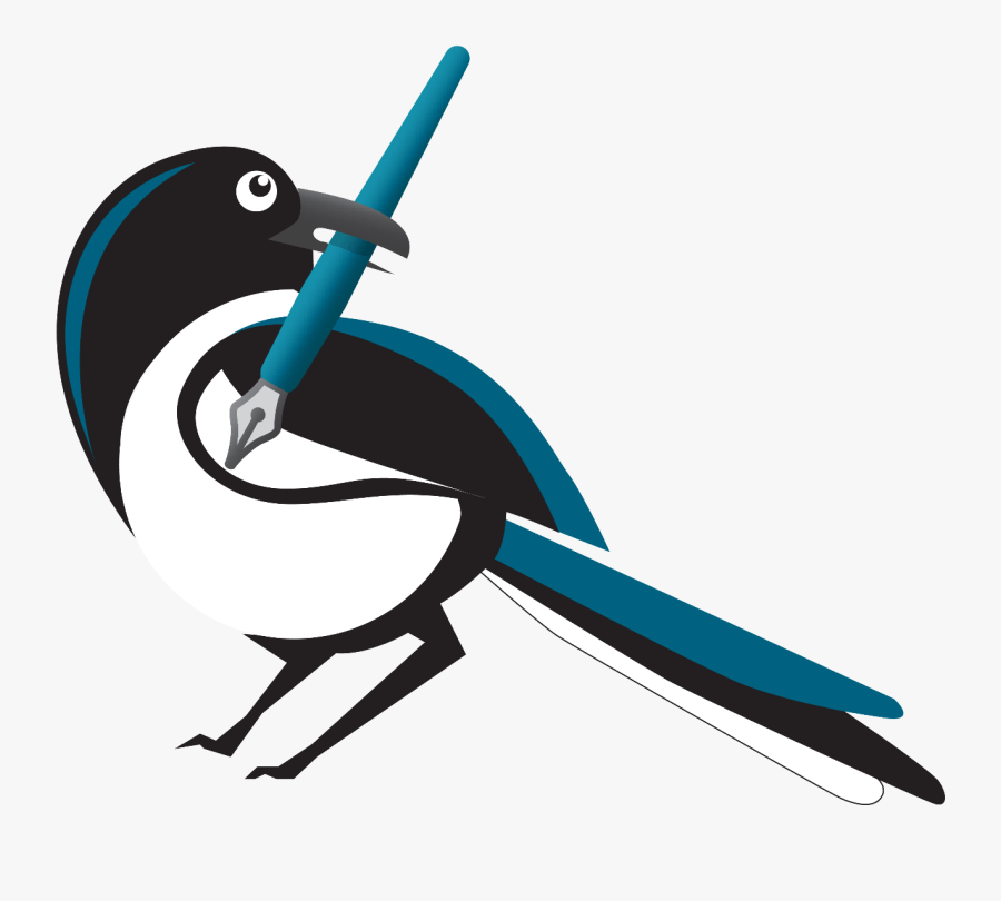 Magpie Clipart Transparent - Magpie Clipart Transparent Background, Transparent Clipart