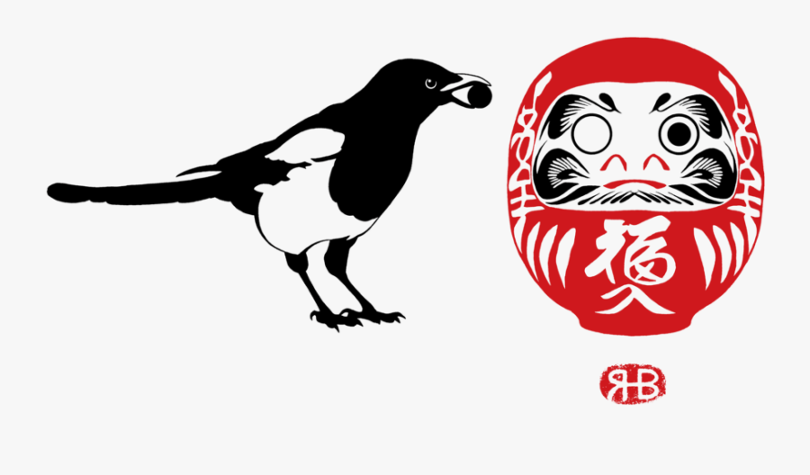 Clip Art Daruma Doll Tattoo - Illustration, Transparent Clipart