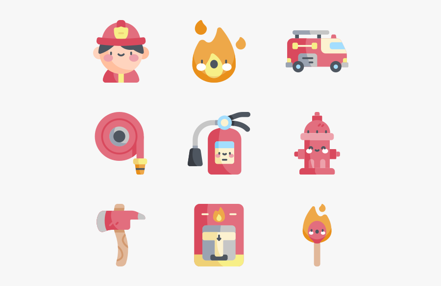 Firefighter, Transparent Clipart