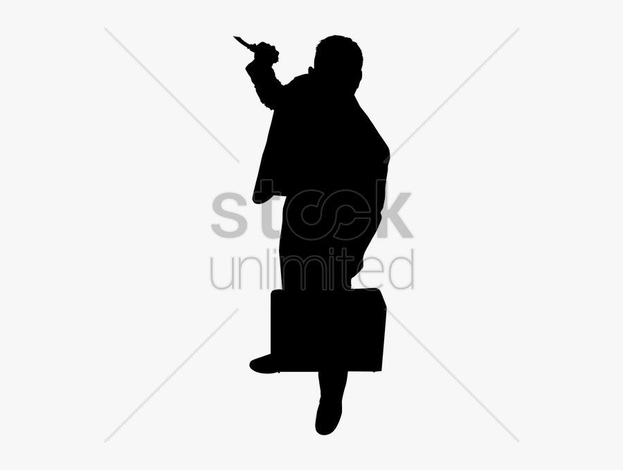 Businessperson Clipart Businessperson Businessman With - Illustration, Transparent Clipart