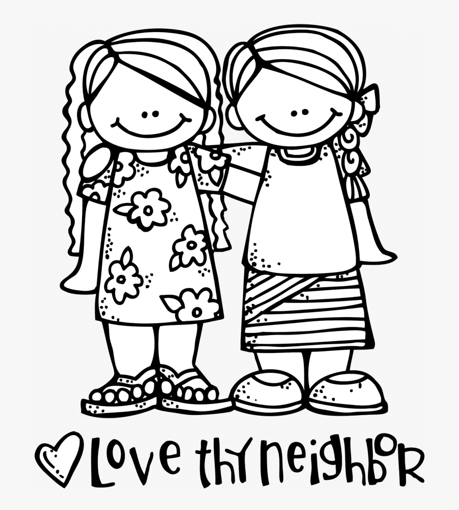New Way Fun For - Neighbors Clipart Black And White, Transparent Clipart