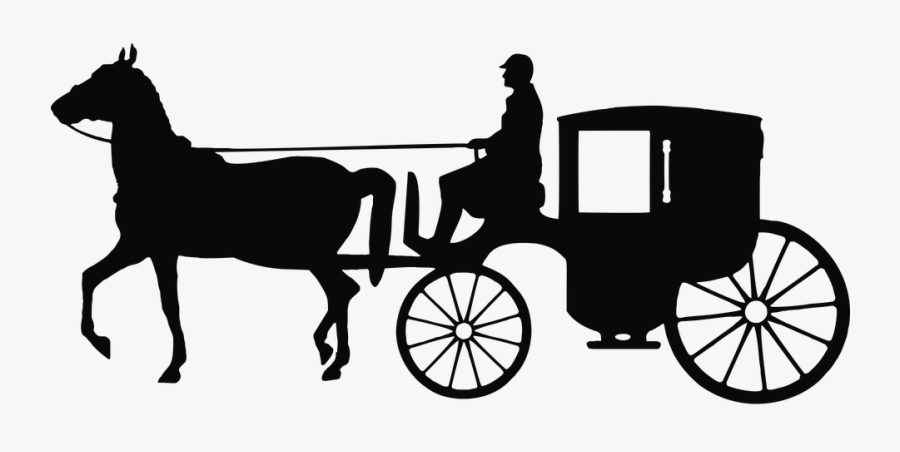 Clip Art Carriage Horse And Buggy Horse-drawn Vehicle - Horse Drawn Carriage Clip Art, Transparent Clipart