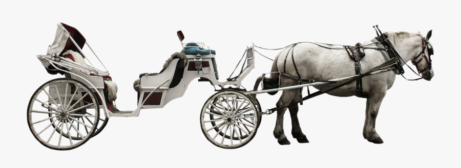 Horse Clipart Coach - Horse-drawn Vehicle, Transparent Clipart