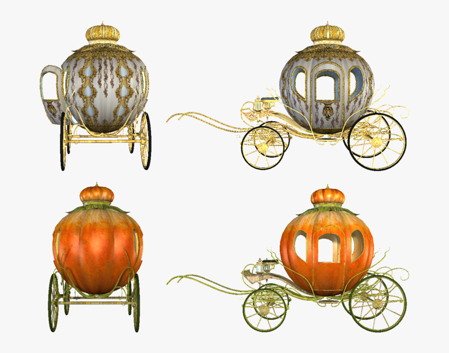 Клипарт Тыквенная Карета Без Фона, Transparent Clipart