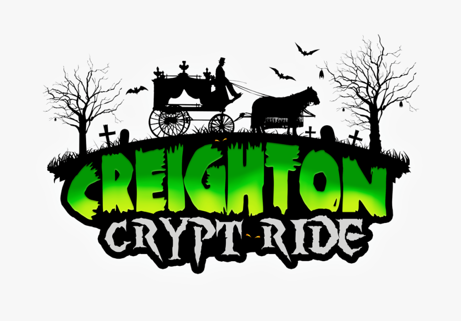 Crypt Ride Logo-01 Glow - Terror, Transparent Clipart