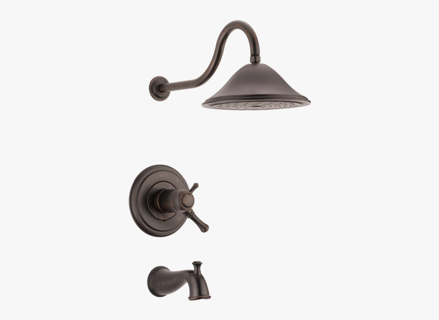 Trim Faucet Thermostatic Delta Valve Only Controls - Delta Brass Shower Arm, Transparent Clipart