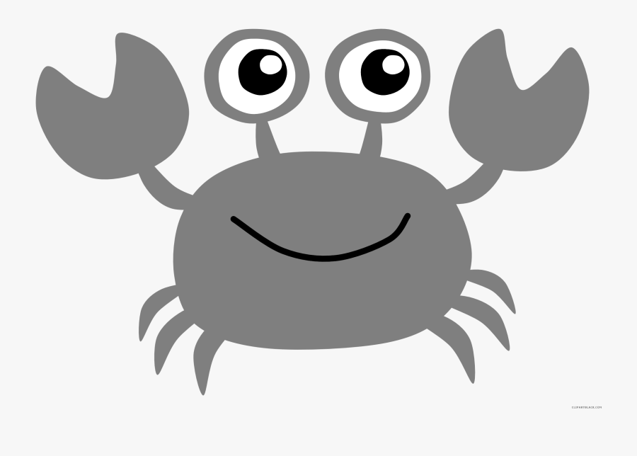 Crab Clipart Cute - Transparent Transparent Background Crab Clipart, Transparent Clipart