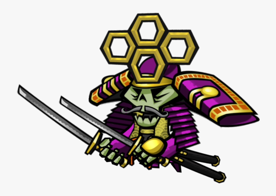 Shoulder Clipart Shogun - Skulls Of The Shogun Character, Transparent Clipart