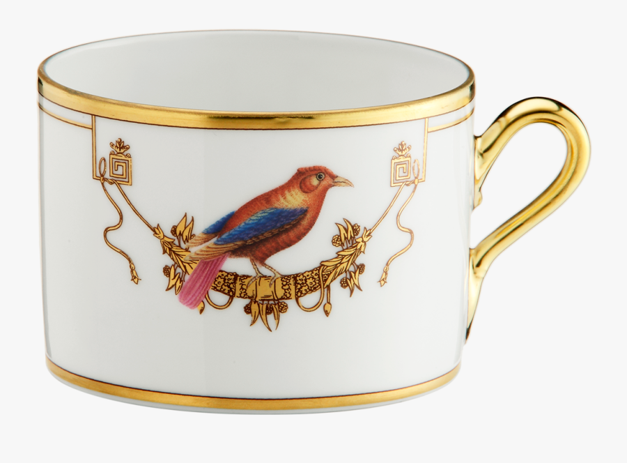Richard Ginori Voliere Coffee & Tea Service Voliere - Mountain Bluebird, Transparent Clipart