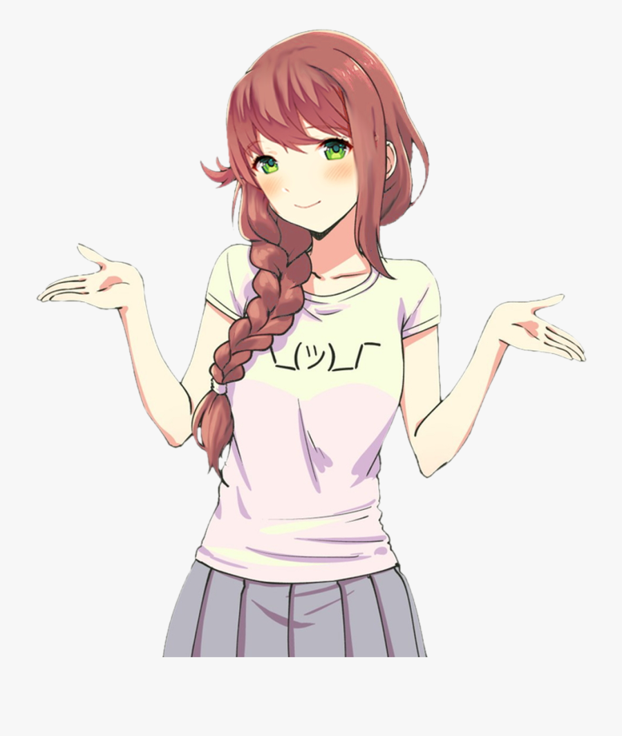 Brown-hair - Love Live Riko Shrug, Transparent Clipart
