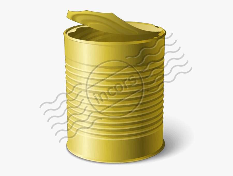 Clipart Of A Can Open, Transparent Clipart