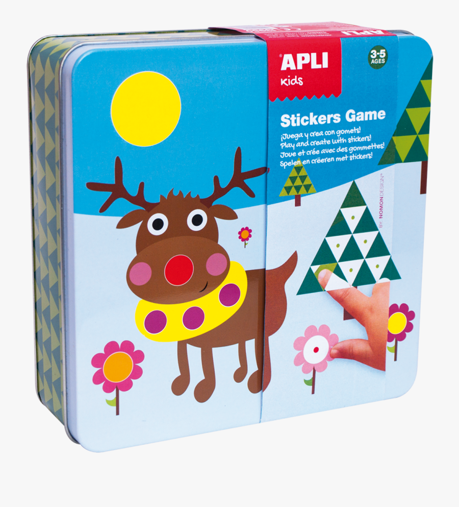 Tin Box Stickers Game Ice World - Coloured Sticker, Transparent Clipart