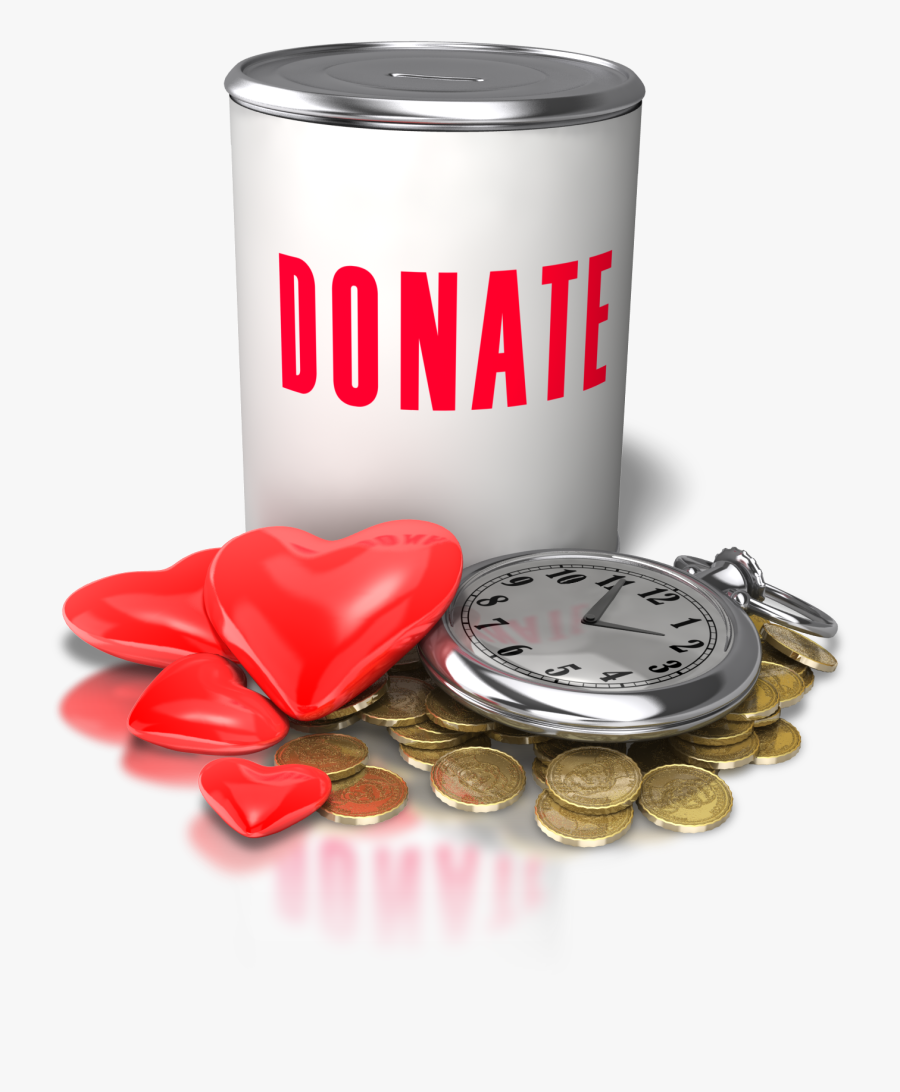 Donating Time And Money, Transparent Clipart
