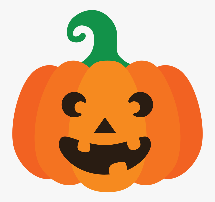 Halloween Clipart Snack - Abobora Halloween Cute Png, Transparent Clipart