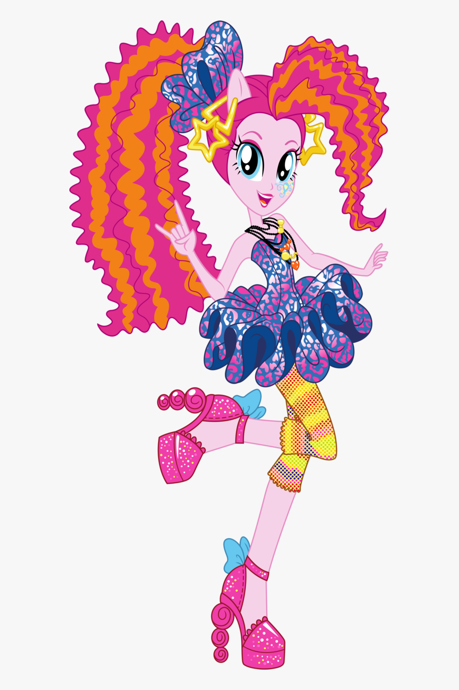 Transparent Friendship Clipart - Mlp Eg Rockin Hairstyle, Transparent Clipart