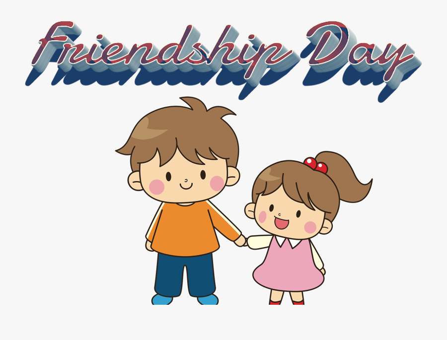 Friendship Day Png Image File - Cartoon, Transparent Clipart