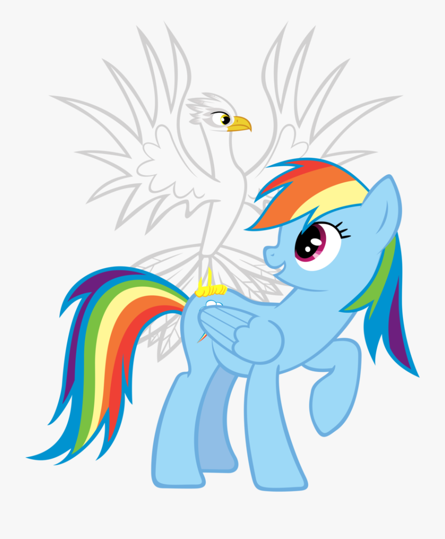 Stabzor, Bird, Eagle, Pegasus, Polish, Pony, Rainbow - Rainbow Dash, Transparent Clipart