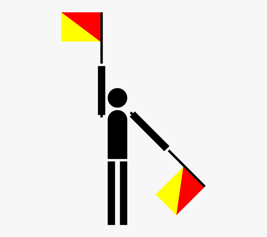 Flag Semaphore International Maritime Signal Flags - Semaphore Flag Letter G, Transparent Clipart