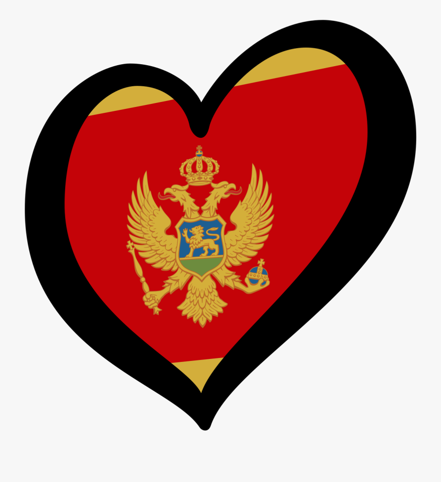 Kingdom Of Montenegro Flag Of Montenegro Montenegrin - Montenegro Flag, Transparent Clipart