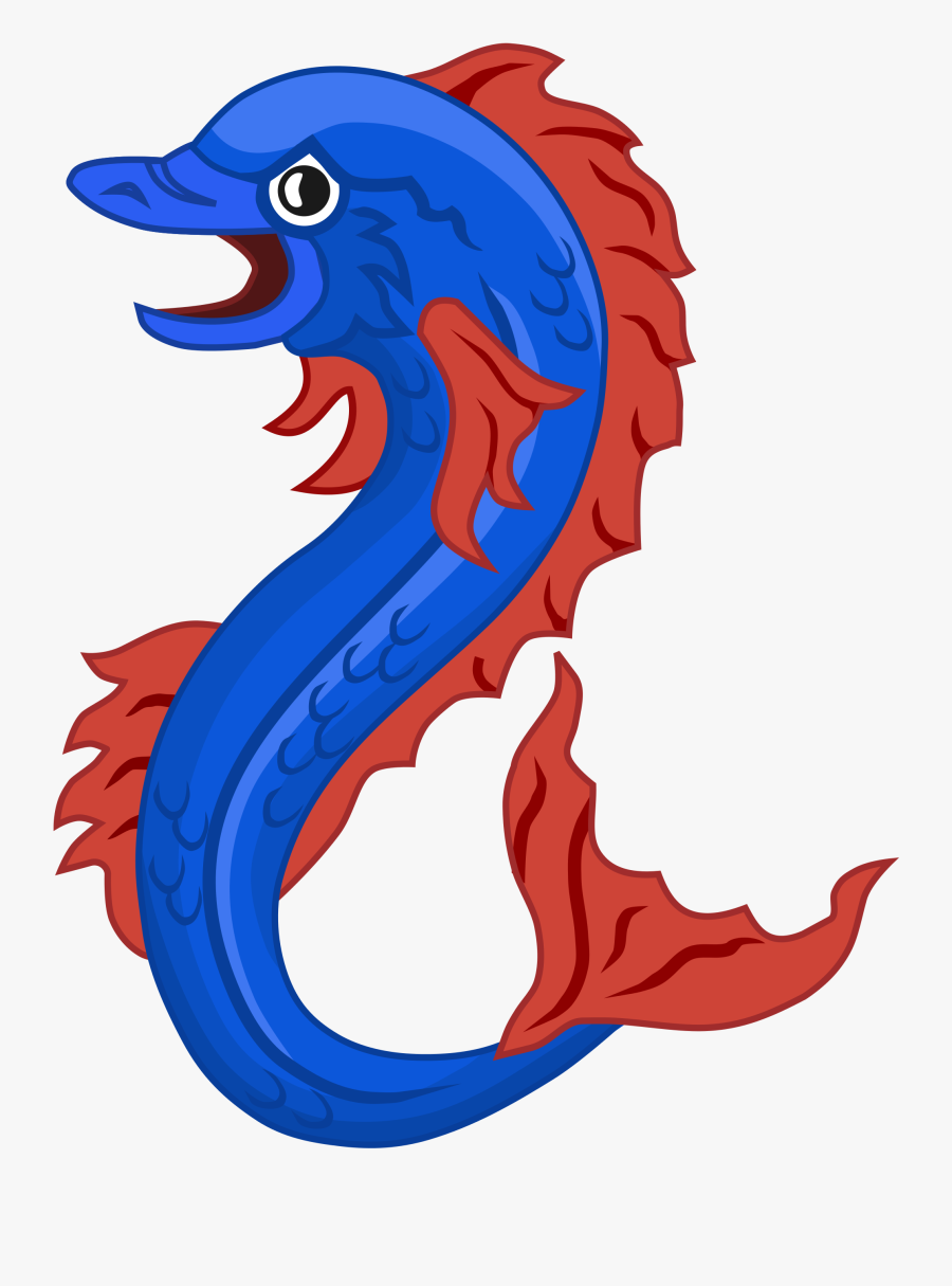File Hauriant Svg Wikimedia - Coat Of Arms Dolphin, Transparent Clipart