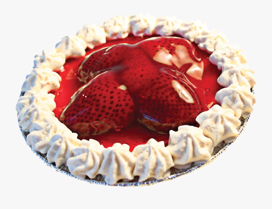 Vc Dearsanta El Png - Clip Art Of Strawberry Pie, Transparent Clipart