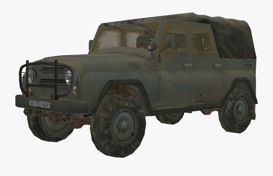 Patriot Uaz Pubg Jeep Car Uaz-469 Clipart - Pubg Jeep Png, Transparent Clipart