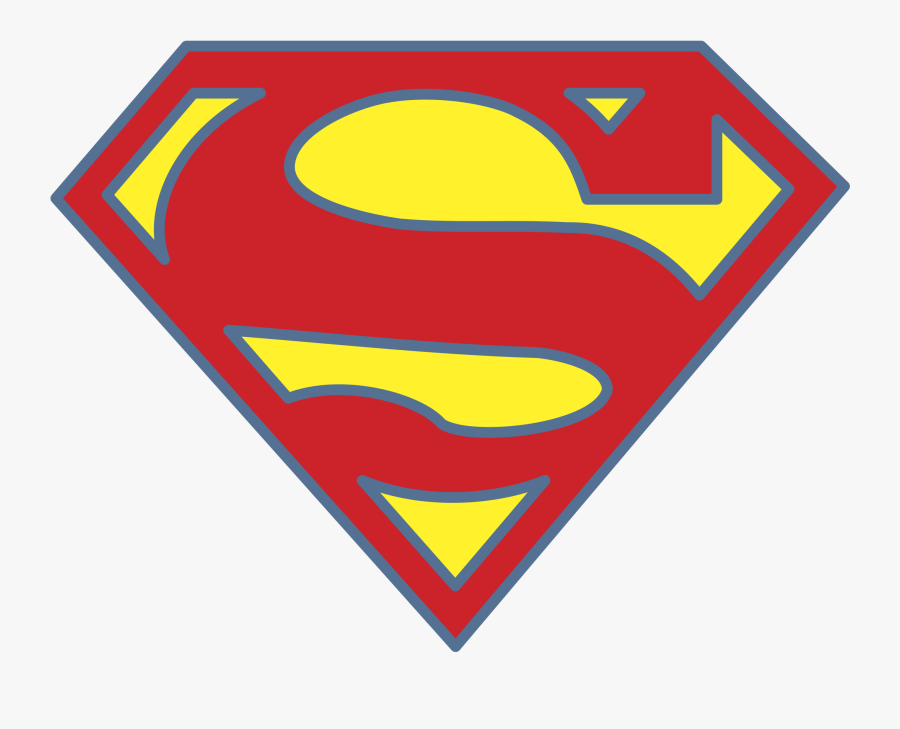 Superman Logo Png Transparent Images - Logo Superman Png Vector, Transparent Clipart