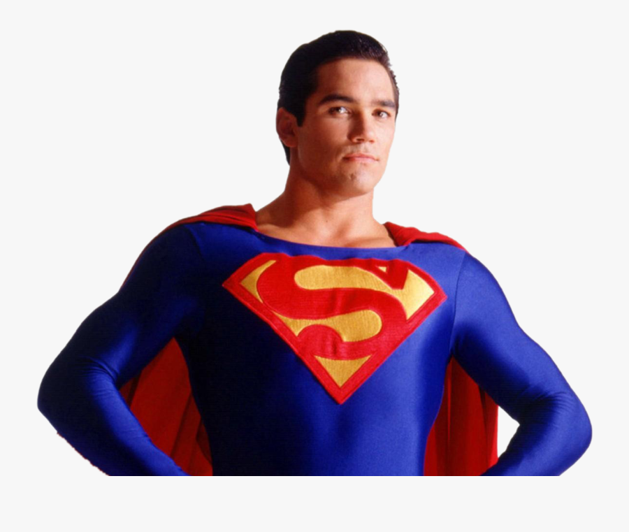 Superman Background Png Image - Dean Cain Superman Suit, Transparent Clipart