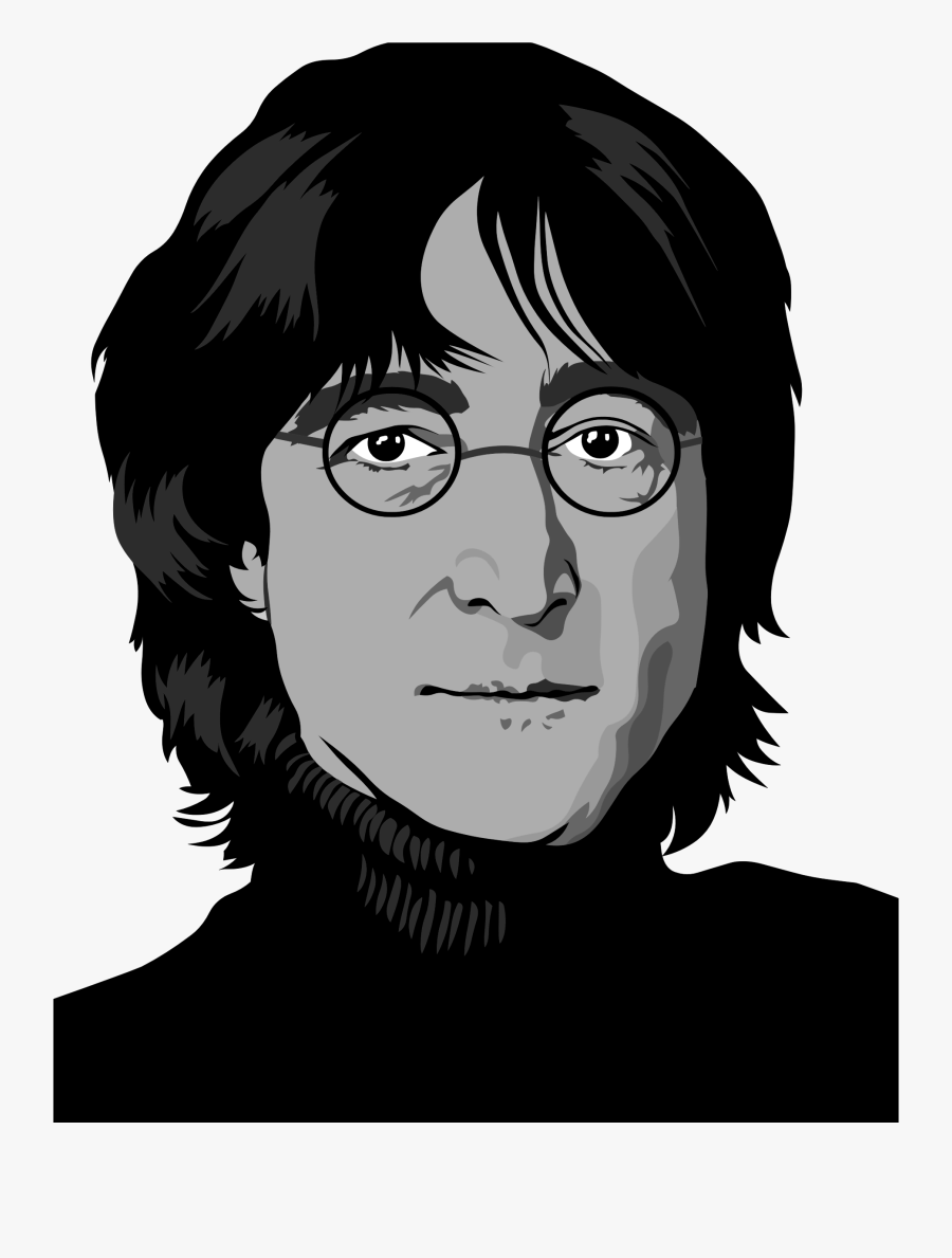 John Lennon Png, Transparent Clipart