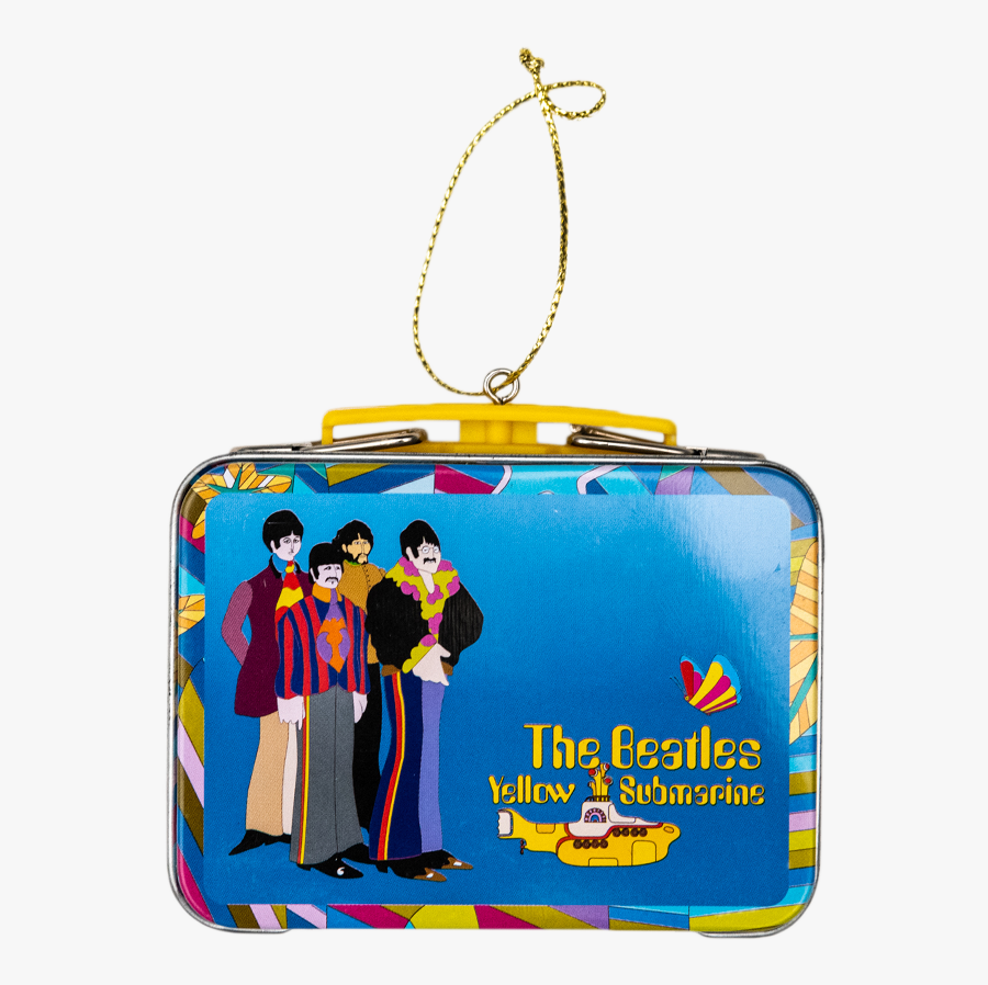 Yellow Submarine Tin Lunch Box Ornament - Beatles Yellow Submarine, Transparent Clipart