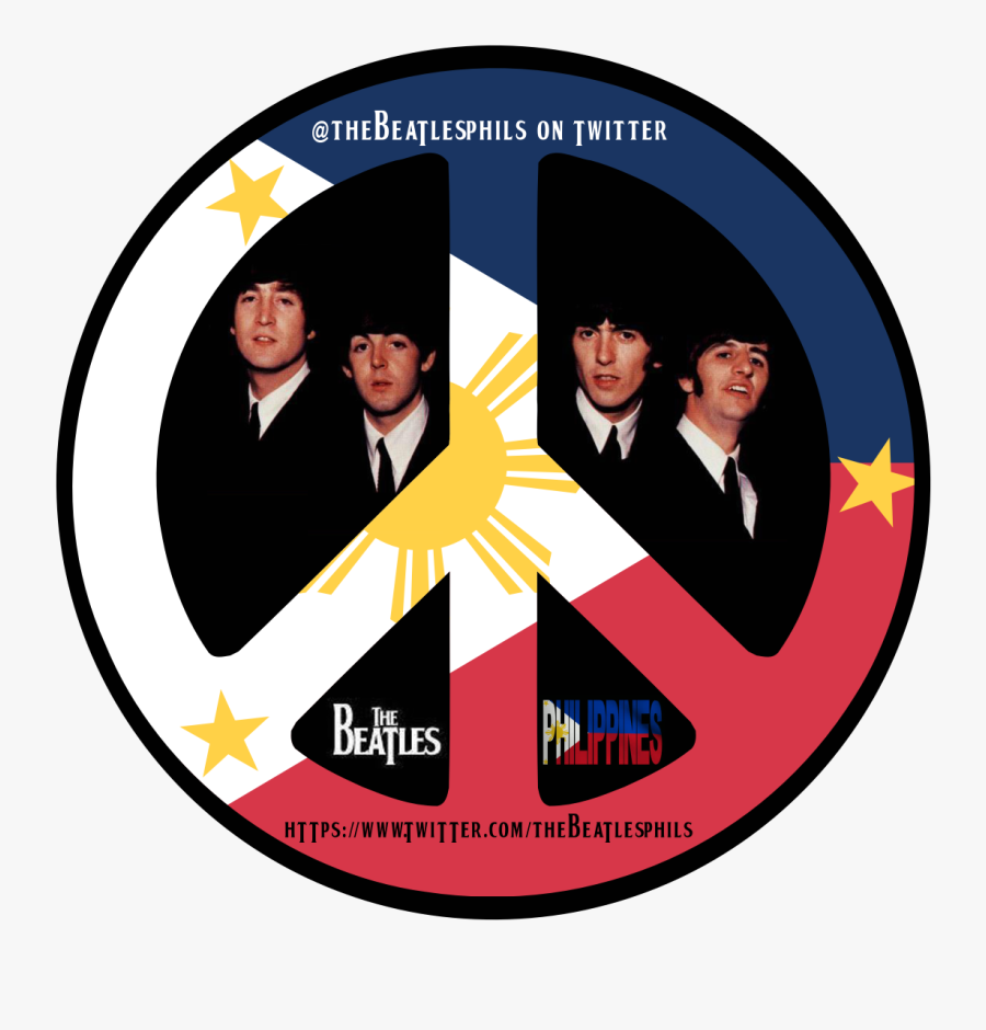 Peace Sign Philippine Flag, Transparent Clipart