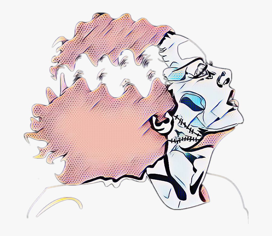 #popart #brideoffrankenstein, Transparent Clipart