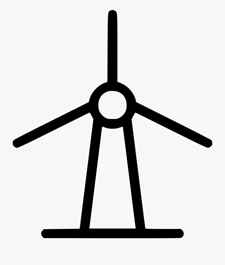Wind Turbine Energy Windmill - Windmill, Transparent Clipart