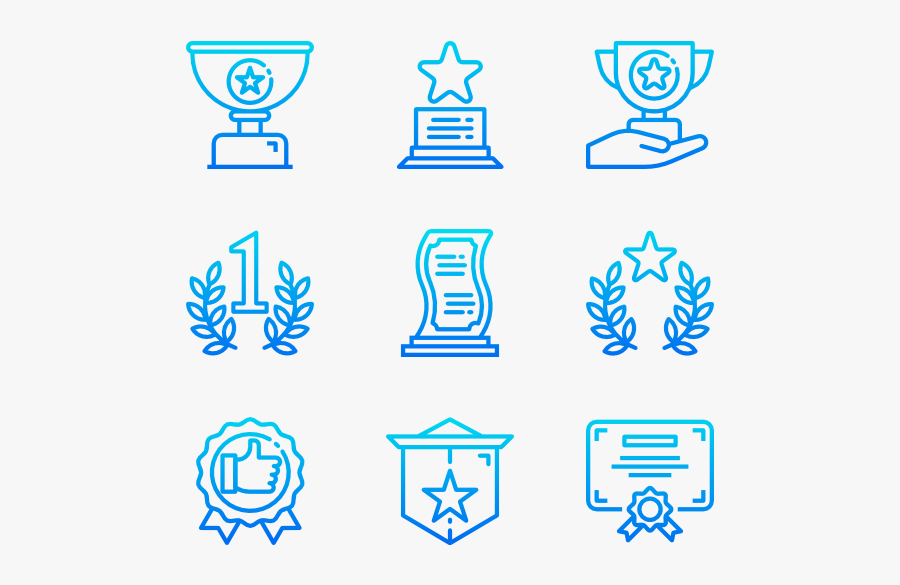 Reward And Medal, Transparent Clipart