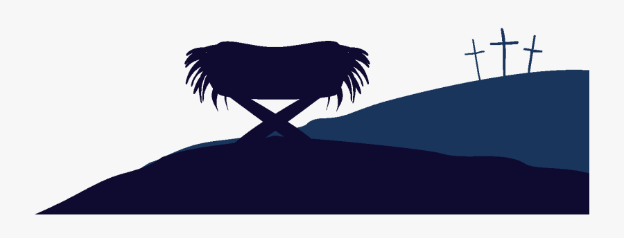 Manger Clipart Cross - Illustration, Transparent Clipart