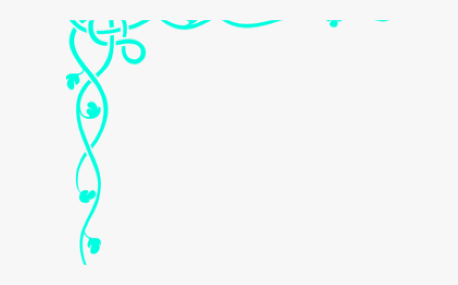 Floral Border Clipart Png, Transparent Clipart