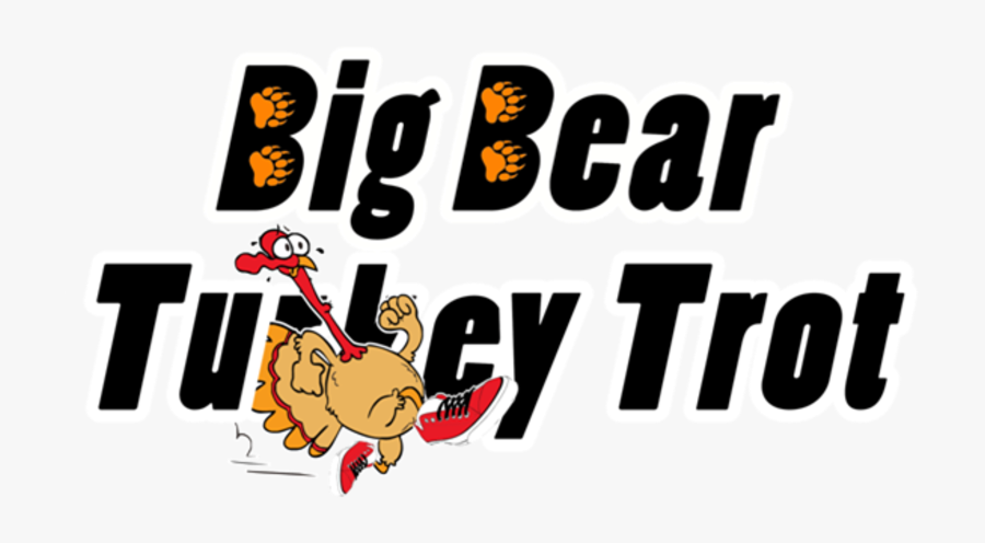 Big Bear Turkey Trot, Transparent Clipart