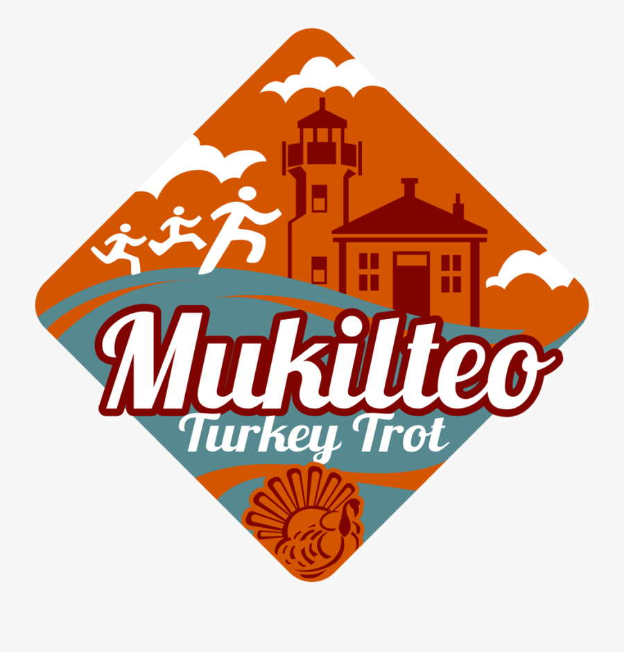 Mukilteo Turkey Trot 5k - Illustration, Transparent Clipart