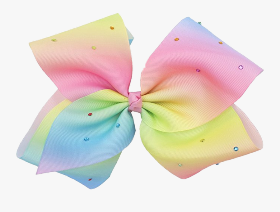 #jojosiwa🎀 #bow #jojobow - Jojo Siwa Bow Rainbow, Transparent Clipart