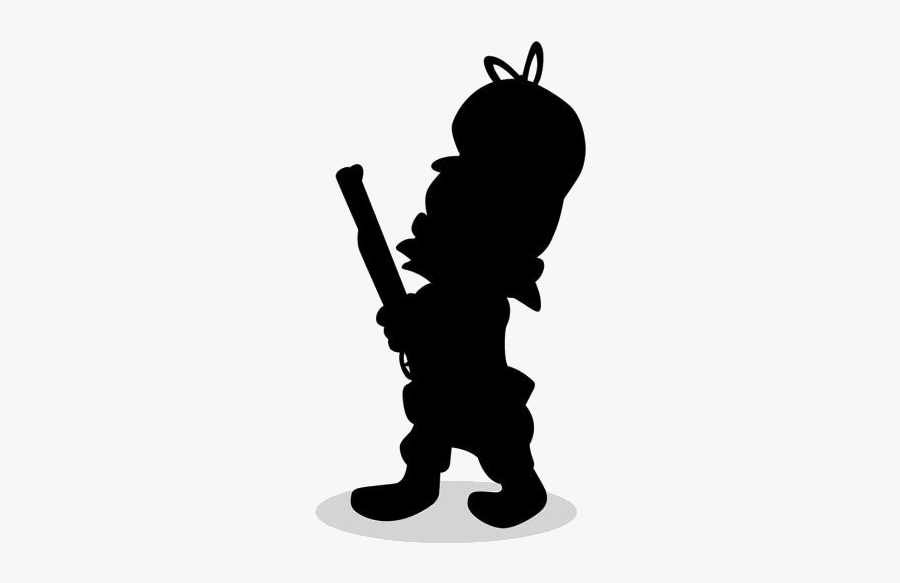 Elmer Fudd Free Png - Elmer Fudd Silhouette, Transparent Clipart