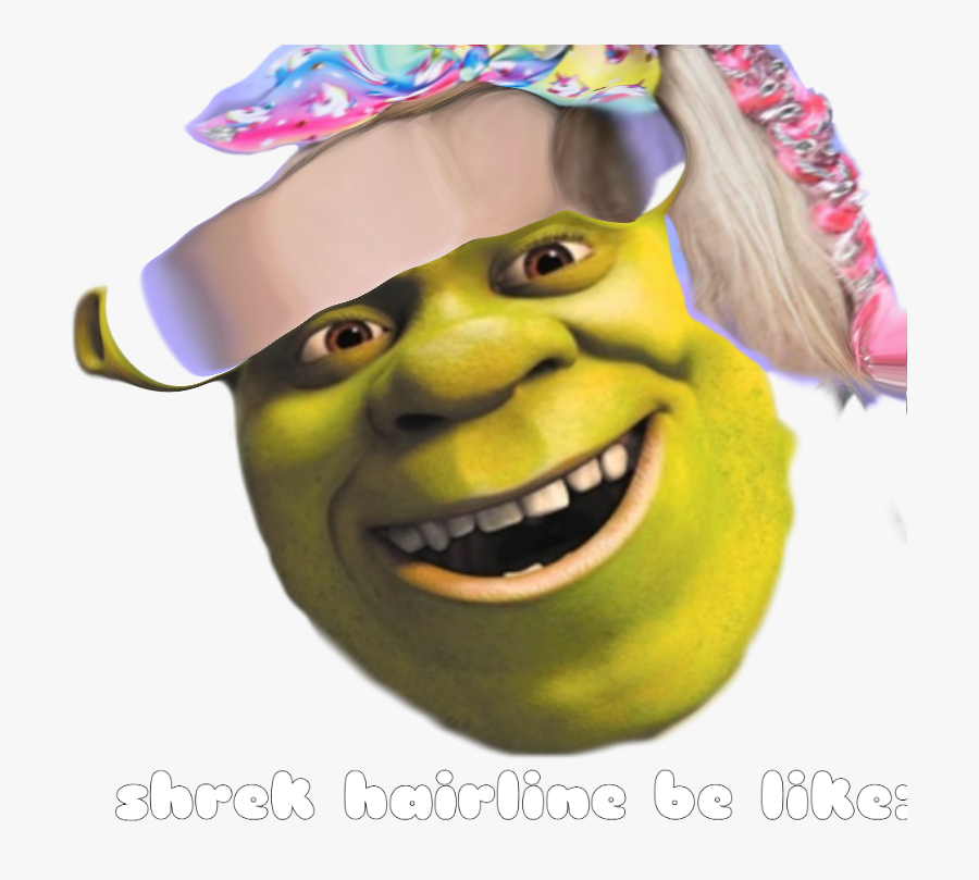 No Offense, But I Find Jojo Siwa Annoying And Horrible, - Transparent Shrek Face Png, Transparent Clipart