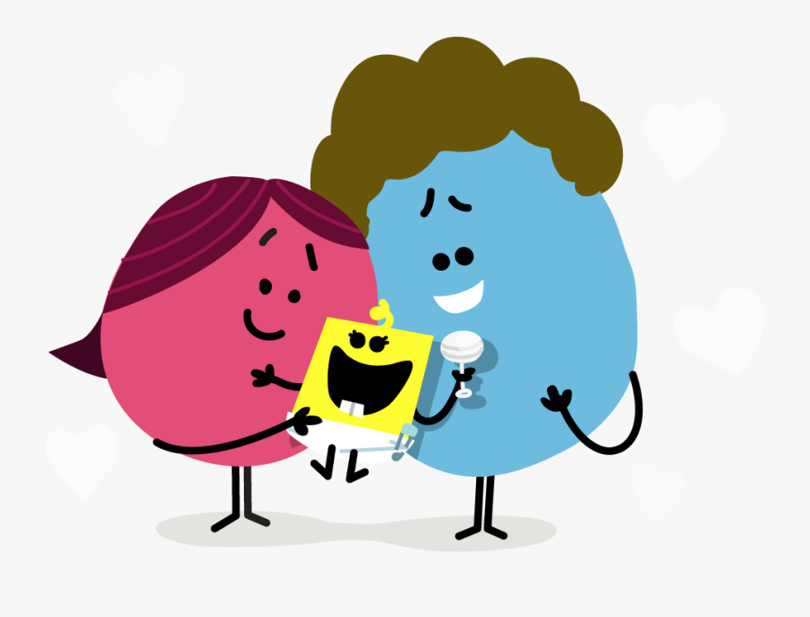 Mommy, Daddy And Baby - Alex Benefits, Transparent Clipart